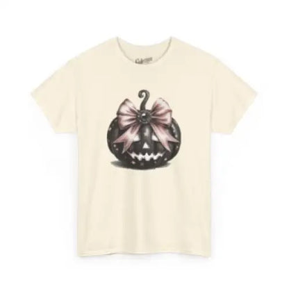 Halloween - T-Shirt - T-shirt - Citrouille rose - Naturel / S / M