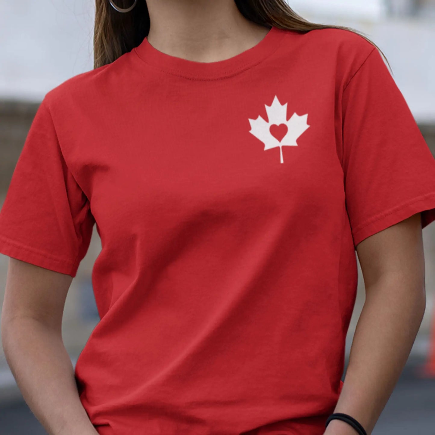 Local D’abord - T-Shirt - T-shirt - Cœur Canadien