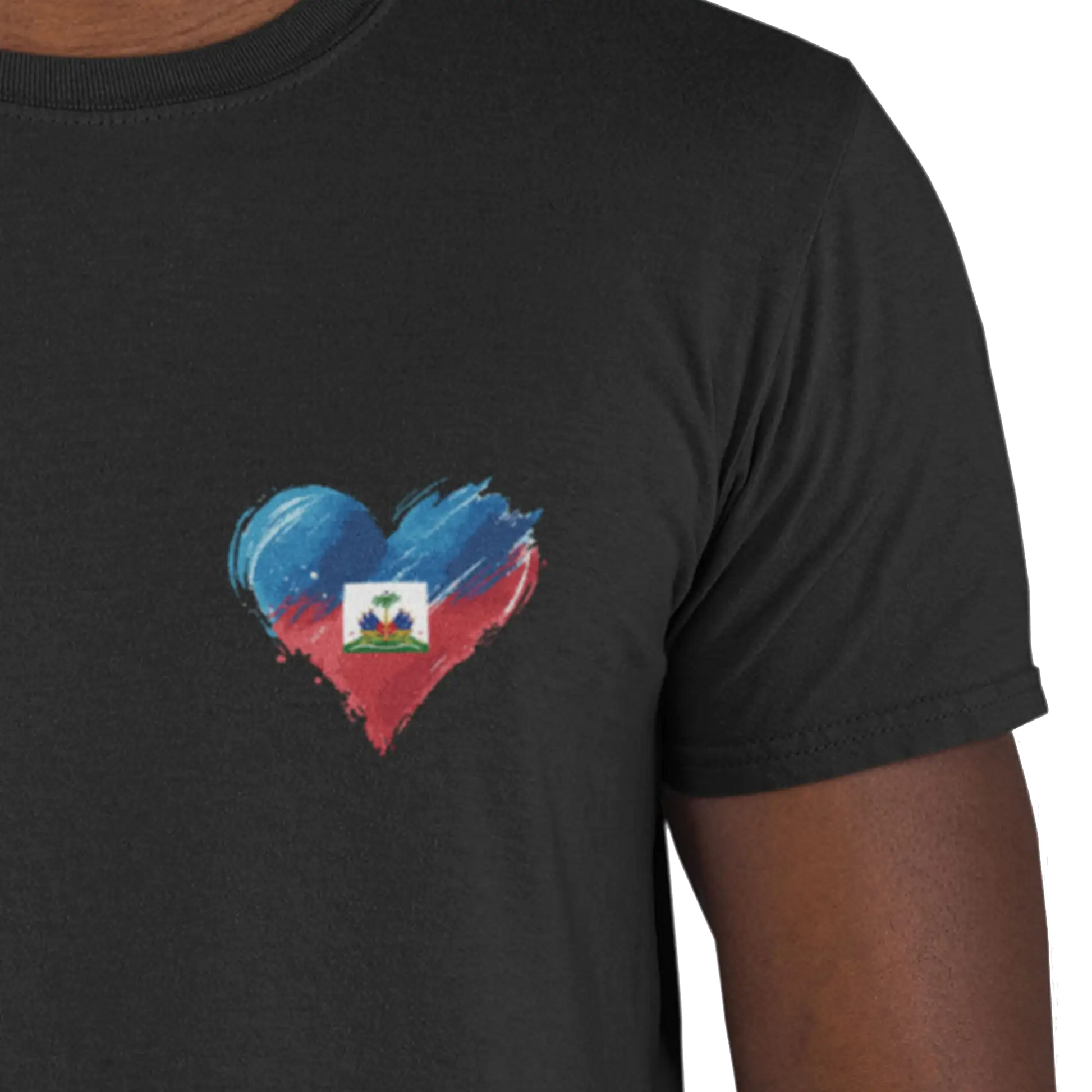 Créolofolie - T-Shirt - T-shirt - Cœur d’Haïti