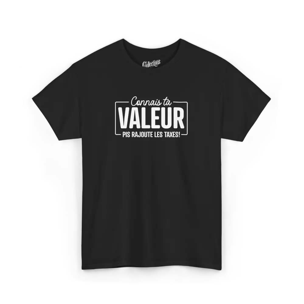 Vie d’Phoqué - T-Shirt - T-shirt - Connais ta Valeur
