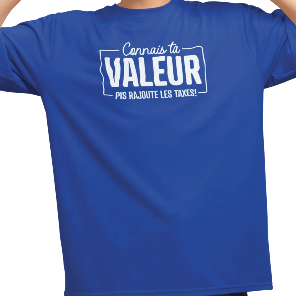 Vie d’Phoqué - T-Shirt - T-shirt - Connais ta Valeur