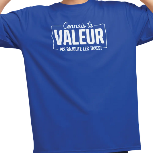 Vie d’Phoqué - T-Shirt - T-shirt - Connais ta Valeur