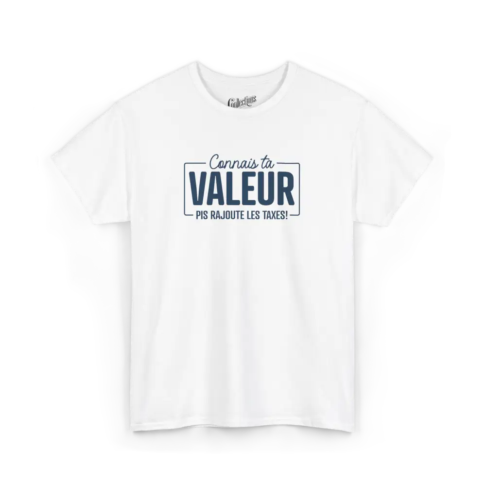 Vie d’Phoqué - T-Shirt - T-shirt - Connais ta Valeur