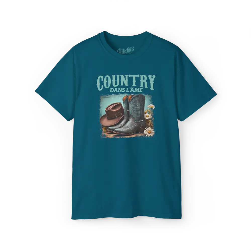 Rodéo Moderne - T-Shirt - T-shirt - Country dans l’âme - Galapagos / S / M