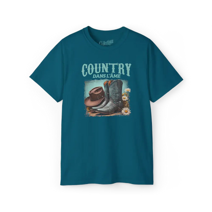 Rodéo Moderne - T-Shirt - T-shirt - Country dans l’âme - Galapagos / S / M