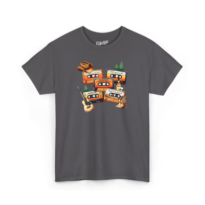 Rodéo Moderne - T-Shirt - T-shirt - Country québécois - Charbon / S / M