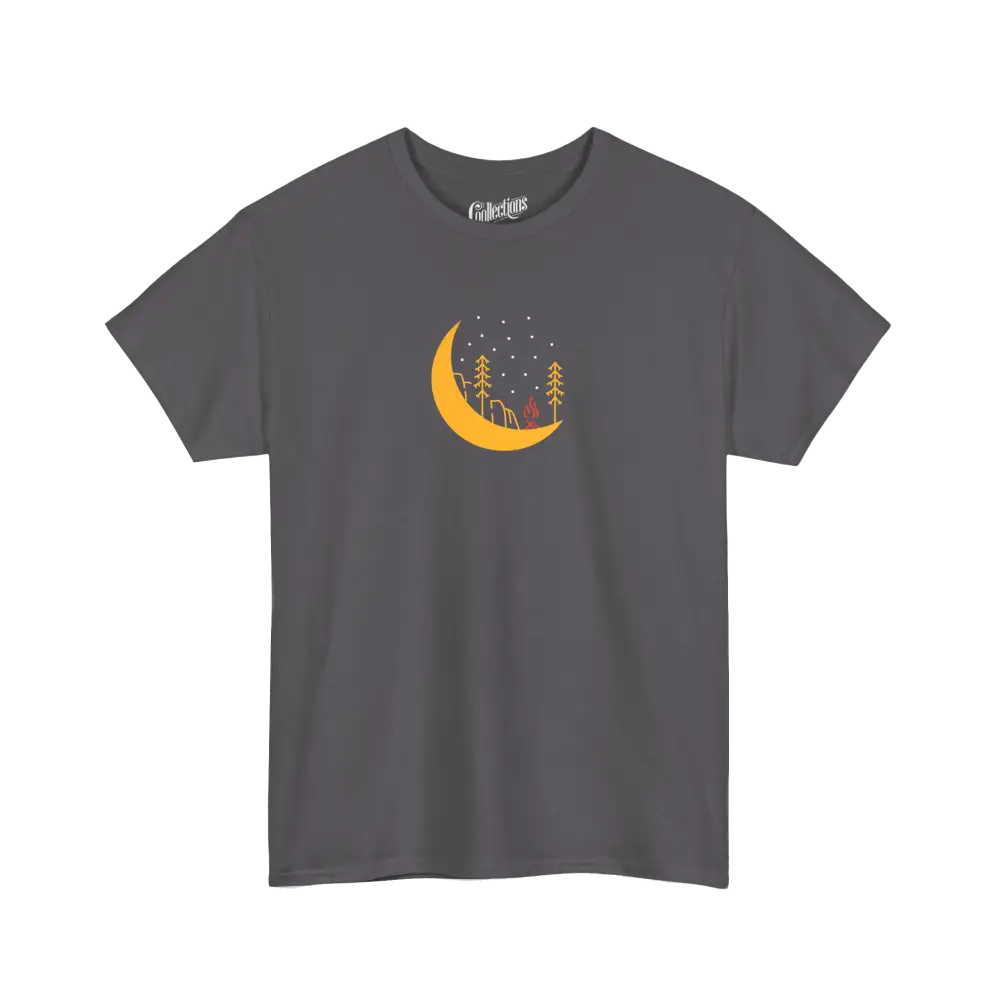 #camping - T-Shirt - T-shirt - Croissant de lune