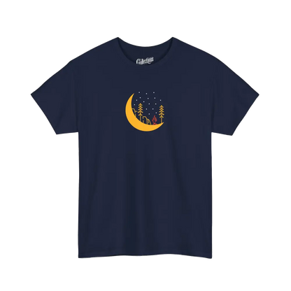 #camping - T-Shirt - T-shirt - Croissant de lune