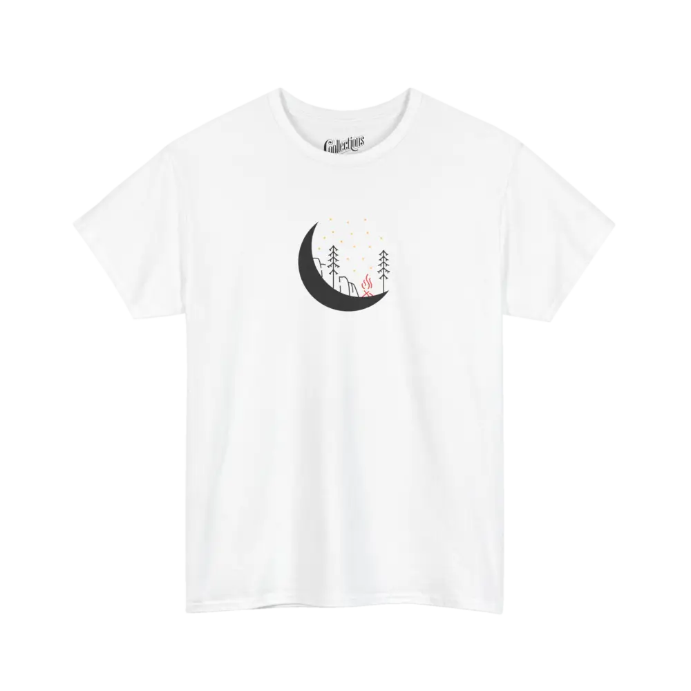 #camping - T-Shirt - T-shirt - Croissant de lune