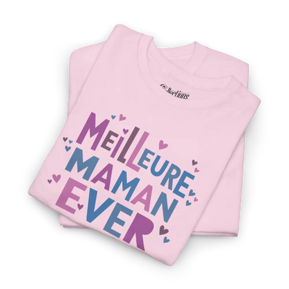 Famille et Cie - T-Shirt - T-shirt - Duo - Ma maman est la plus meilleure