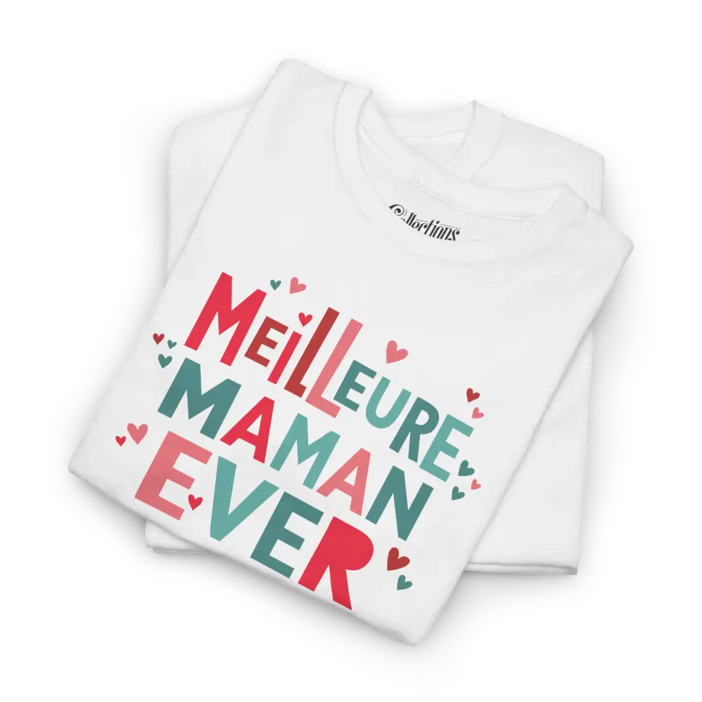 Famille et Cie - T-Shirt - T-shirt - Duo - Ma maman est la plus meilleure