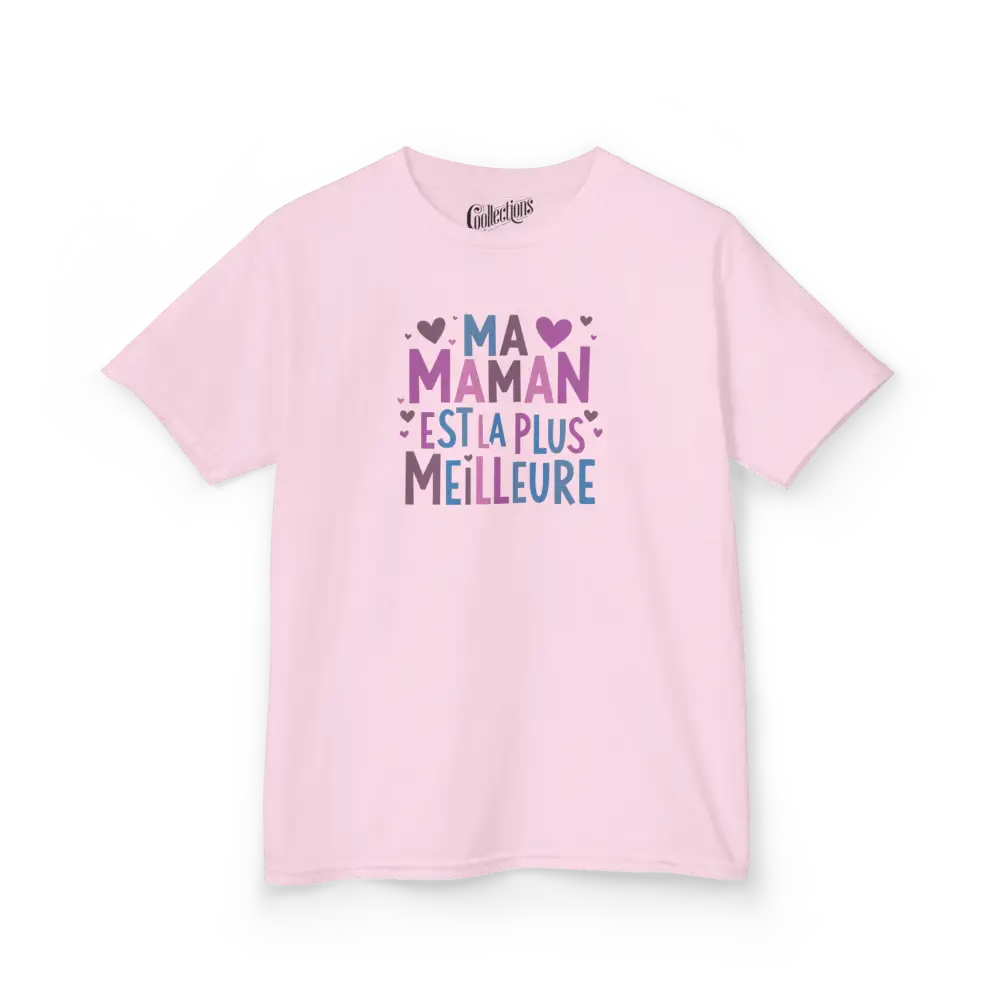 Famille et Cie - T-Shirt - T-shirt - Duo - Ma maman est la plus meilleure