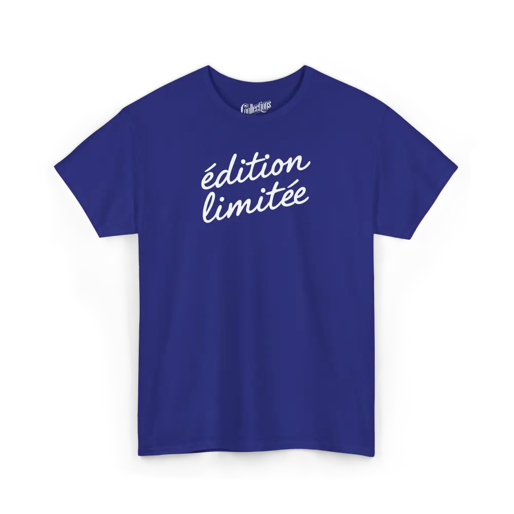 Mot Pour Mot - T-Shirt - T-shirt – Édition Limitée - Cobalt / S / M