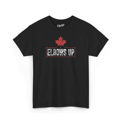 Local D’abord - T-Shirt - T-Shirt - Elbows Up - Noir / S / M