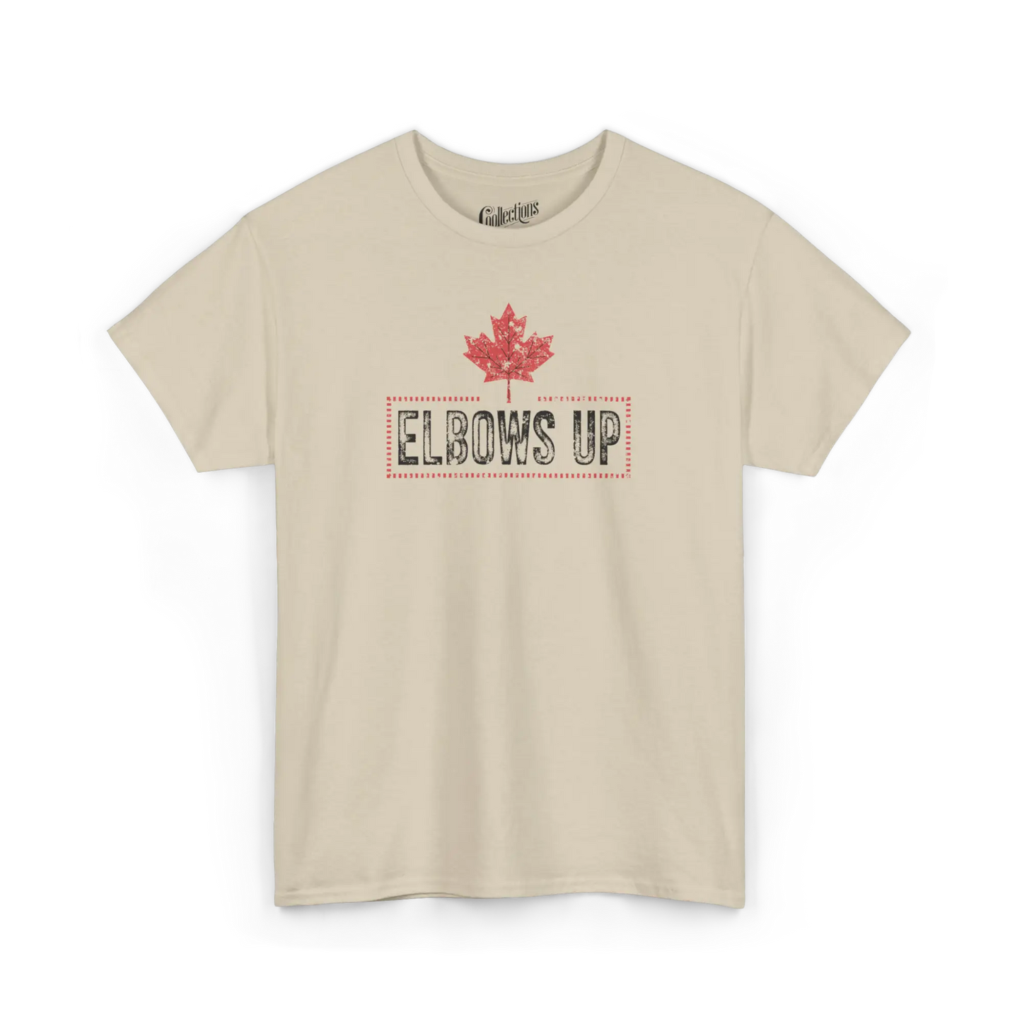 Local D’abord - T-Shirt - T-Shirt - Elbows Up - Sable / S / M