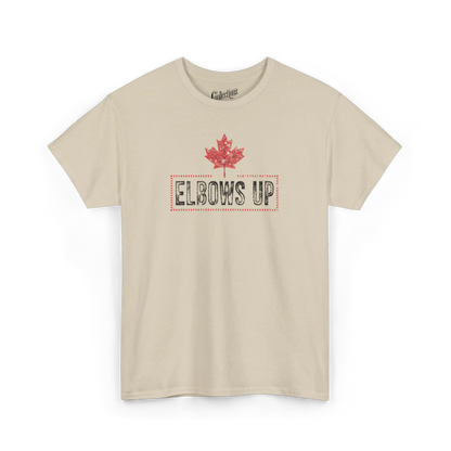 Local D’abord - T-Shirt - T-Shirt - Elbows Up - Sable / S / M