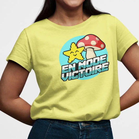 Gameur - T-Shirt - T-shirt - En Mode Victoire