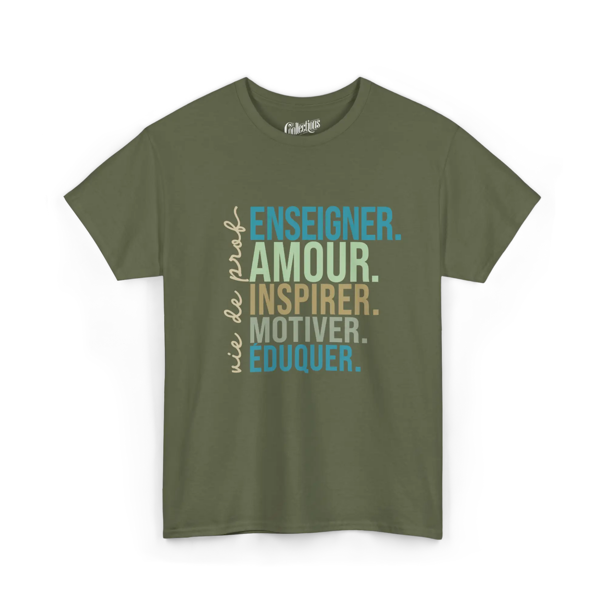 Vie d’Prof - T-Shirt - T-shirt - Enseigner aimer inspirer motiver éduquer
