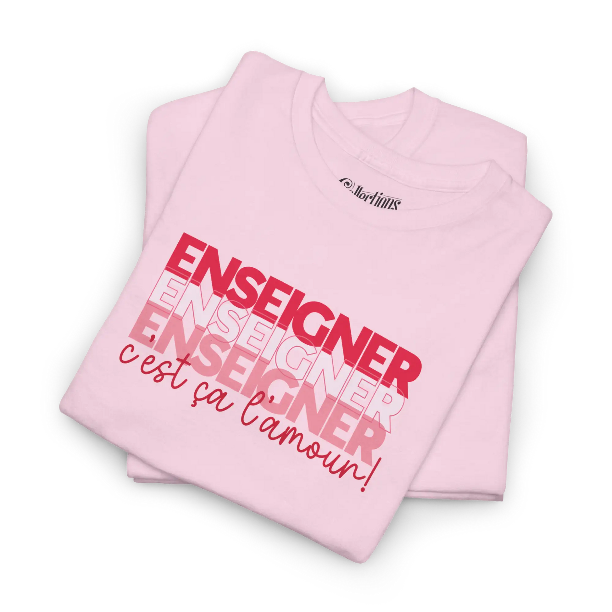 Vie d’Prof - T-Shirt - T-shirt - Enseigner c’est ça l’amour