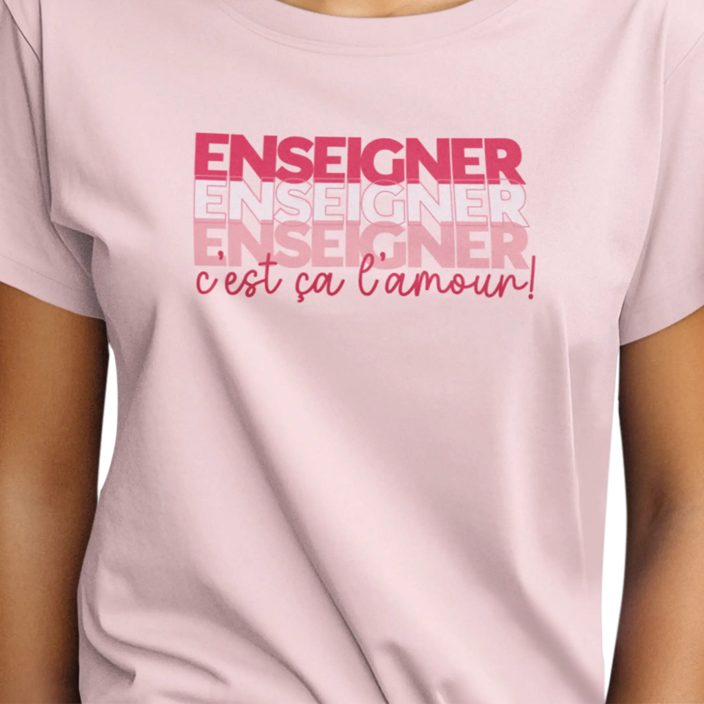 Vie d’Prof - T-Shirt - T-shirt - Enseigner c’est ça l’amour