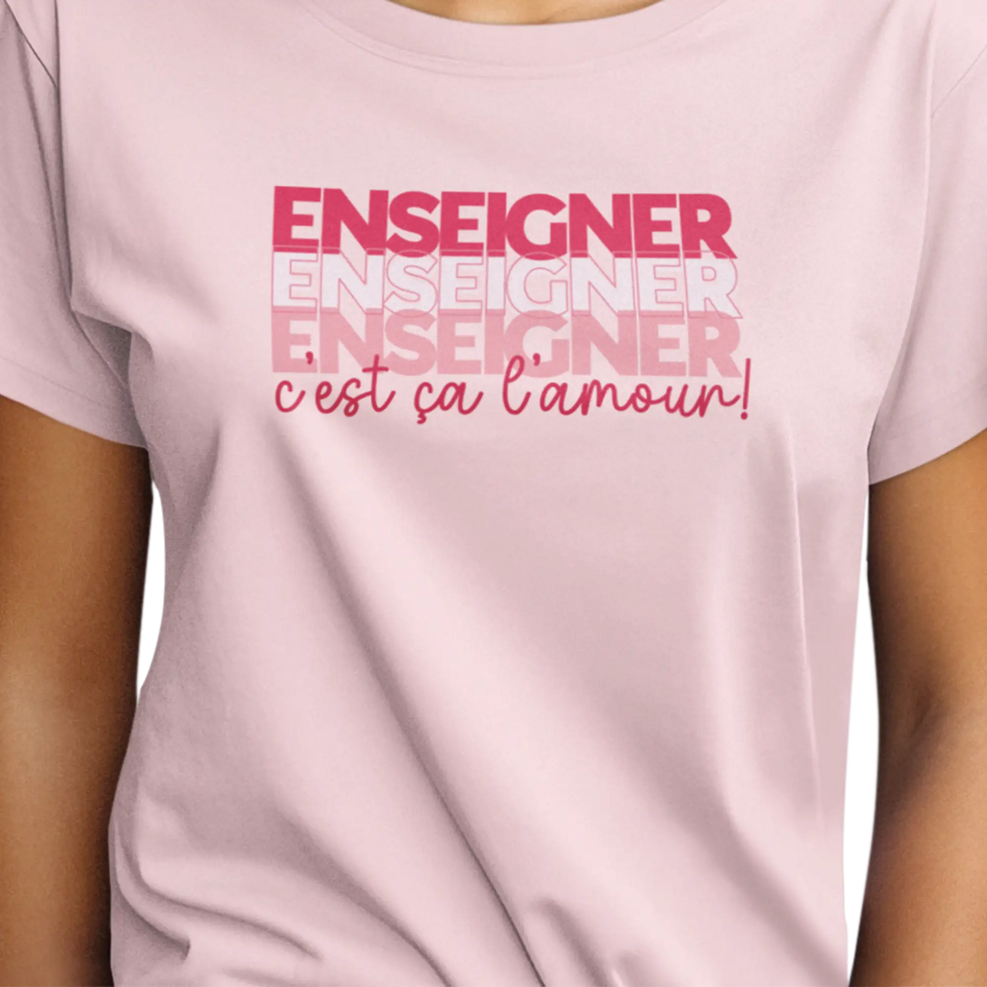 Vie d’Prof - T-Shirt - T-shirt - Enseigner c’est ça l’amour