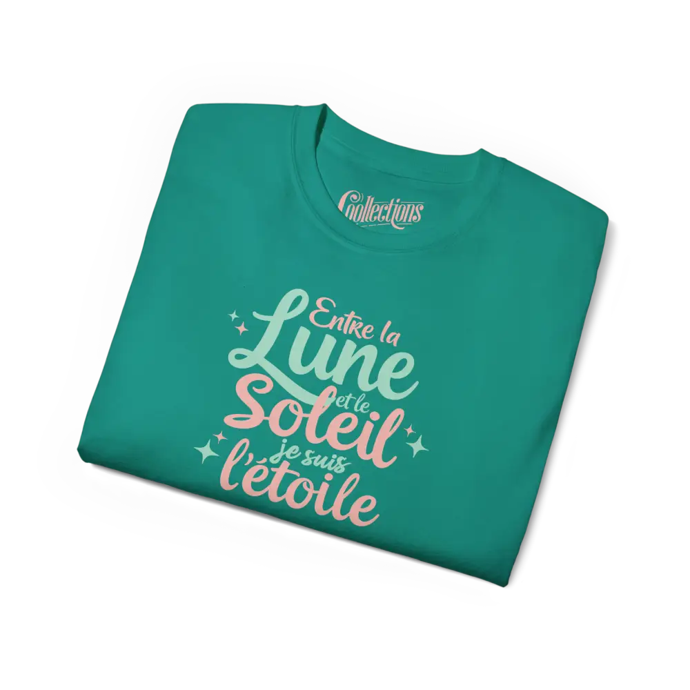 Mot Pour Mot - T-Shirt - T-Shirt - Entre la lune et le soleil