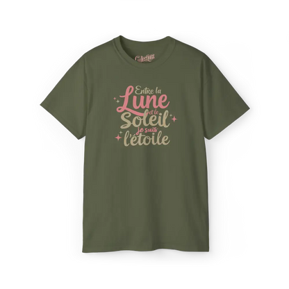 Mot Pour Mot - T-Shirt - T-Shirt - Entre la lune et le soleil