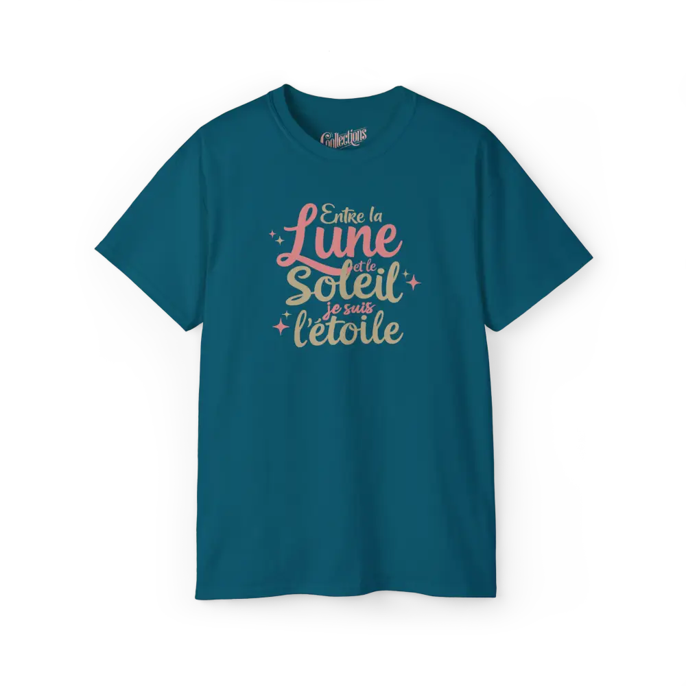 Mot Pour Mot - T-Shirt - T-Shirt - Entre la lune et le soleil