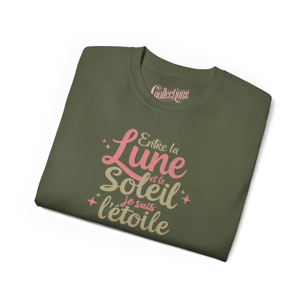 Mot Pour Mot - T-Shirt - T-Shirt - Entre la lune et le soleil