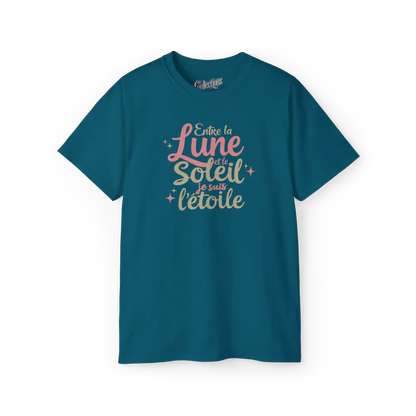 Mot Pour Mot - T-Shirt - T-Shirt - Entre la lune et le soleil - Galapagos / S / M