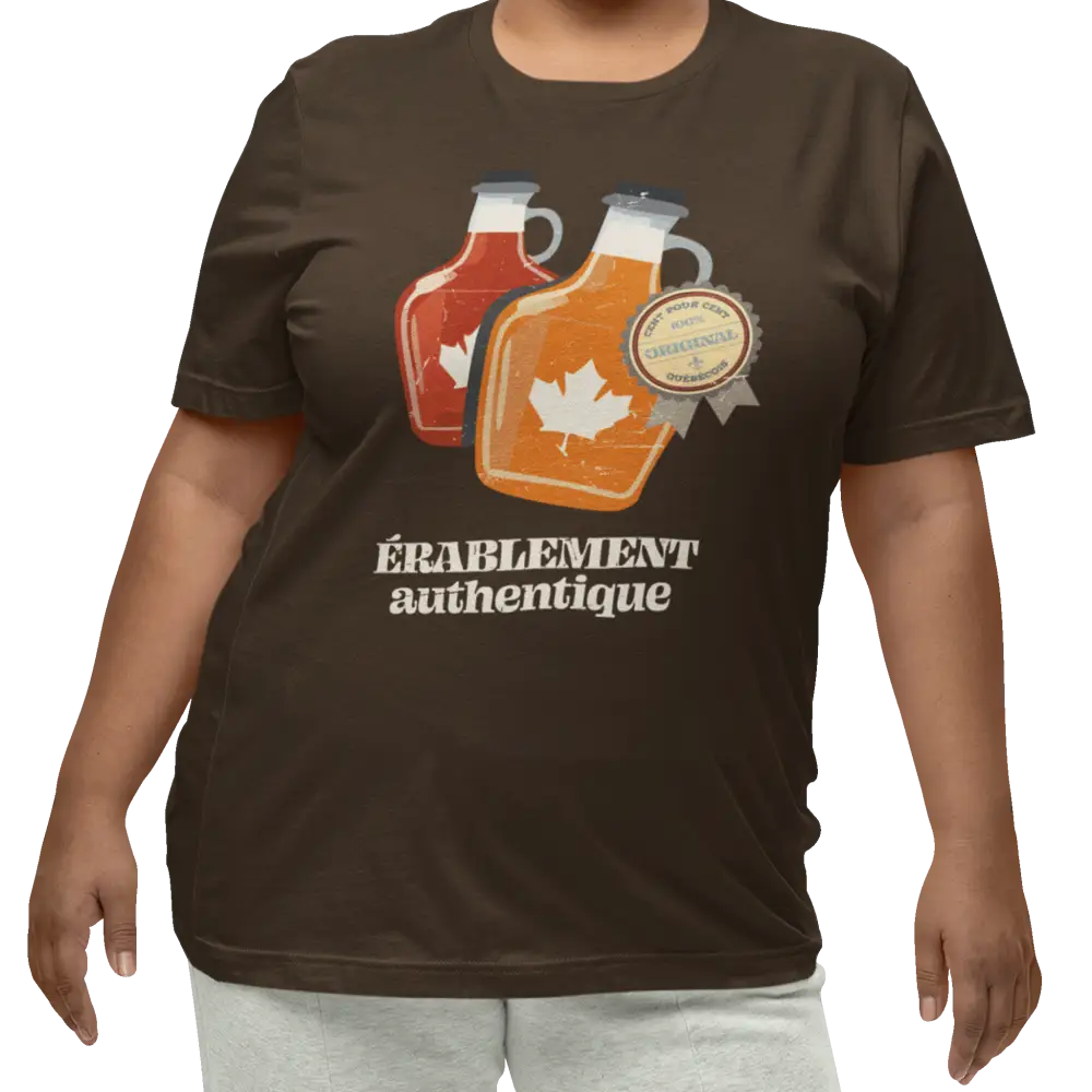 Local D’abord - T-Shirt - T-shirt - Érablement Authentique