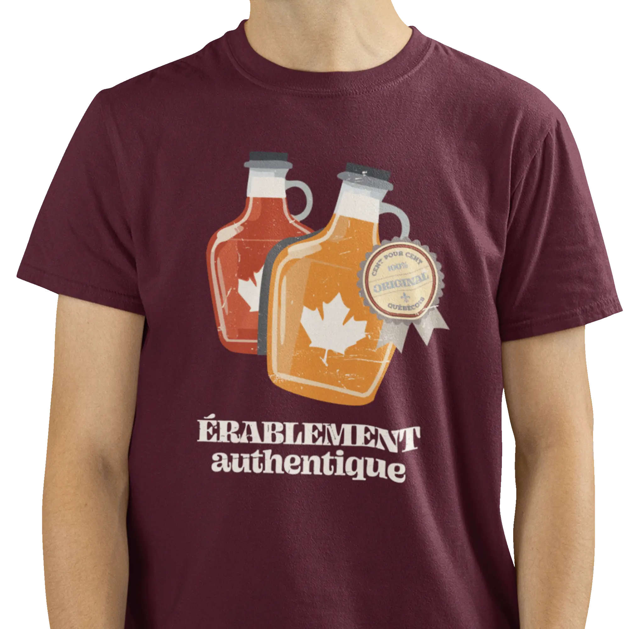 Local D’abord - T-Shirt - T-shirt - Érablement Authentique