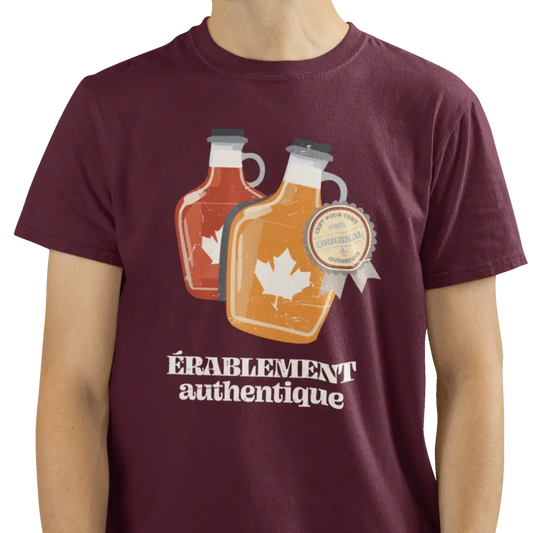 Local D’abord - T-Shirt - T-shirt - Érablement Authentique