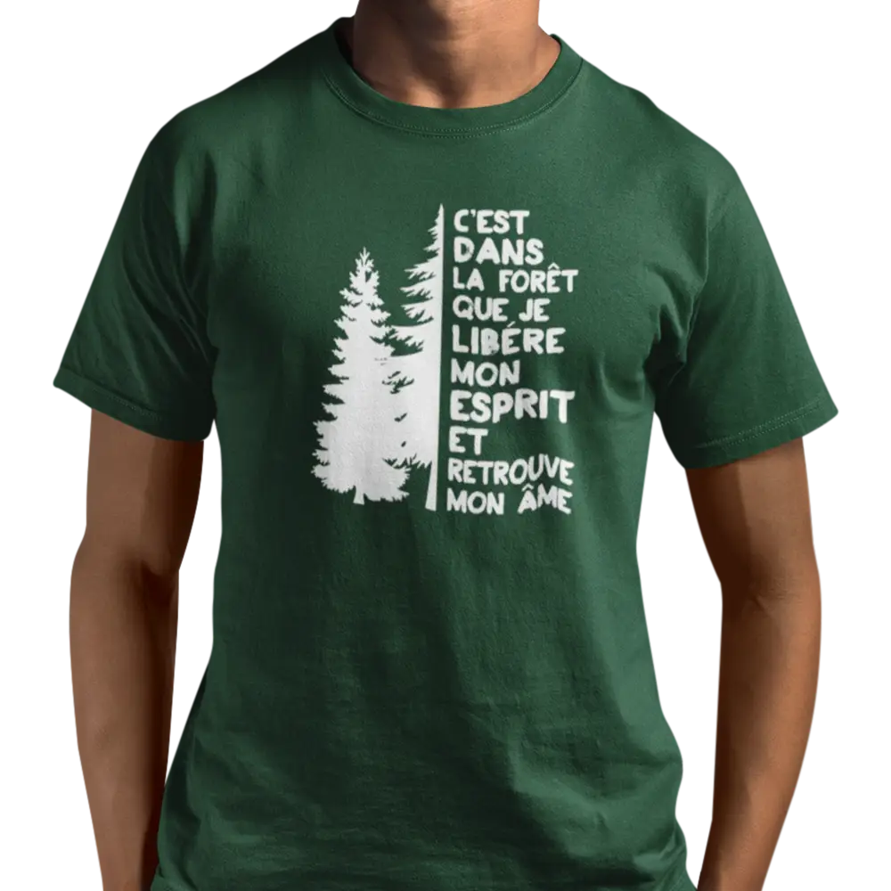 #camping - T-Shirt - T-Shirt - Esprit Forêt