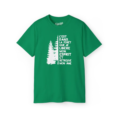 #camping - T-Shirt - T-Shirt - Esprit Forêt - Kelly / S / M