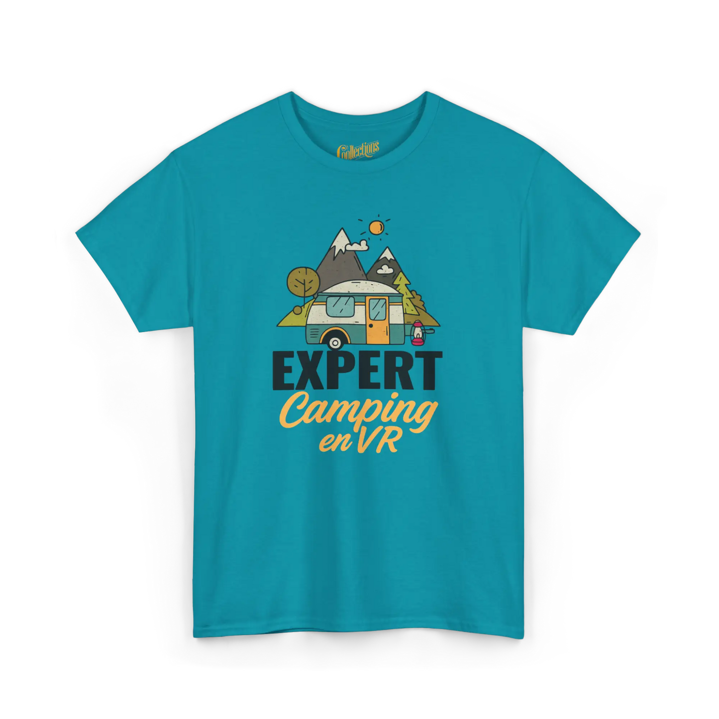 #camping - T-Shirt - T-shirt – Expert Camping en VR - Jade / S / M
