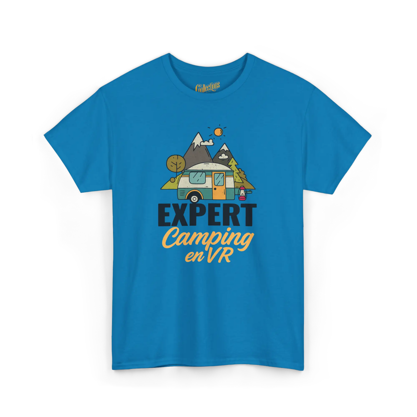 #camping - T-Shirt - T-shirt – Expert Camping en VR - Saphire / S / M