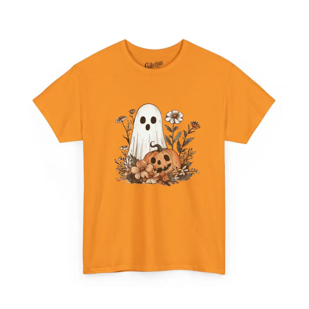 Halloween - T-Shirt - T-shirt - Fantôme floral