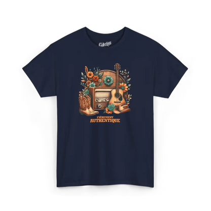 Rodéo Moderne - T-Shirt - T-shirt - Fièrement authentique - Marine / S / M