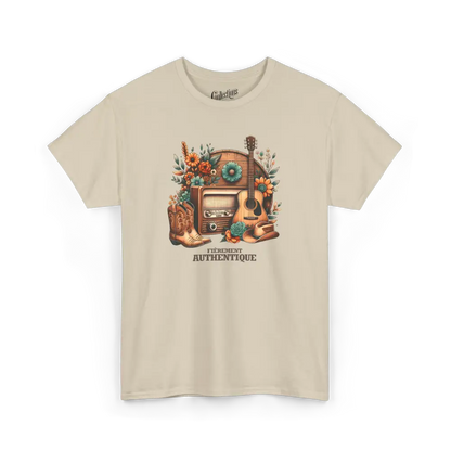 Rodéo Moderne - T-Shirt - T-shirt - Fièrement authentique - Sable / S / M