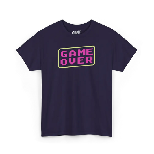 Gameur - T-Shirt - T-shirt - Game Over - Mûre / S / M