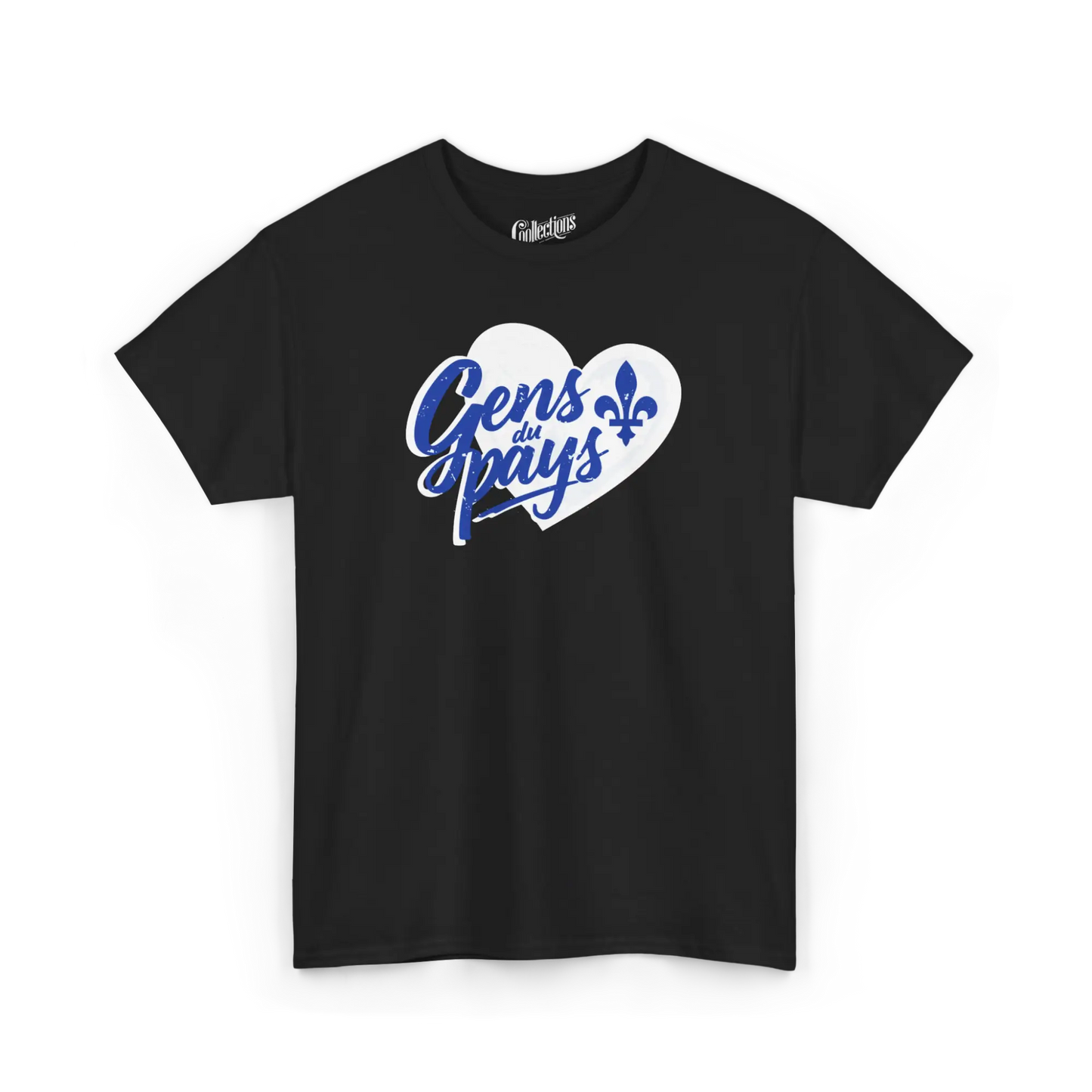 Fierté Québec - T-Shirt - T-shirt - Gens du Pays - Noir / S / M
