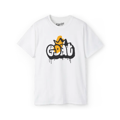 Mot pour Mot - T-Shirt - T-shirt - GOAT - Blanc / S / M