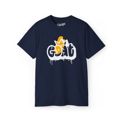 Mot pour Mot - T-Shirt - T-shirt - GOAT - Marine / S / M