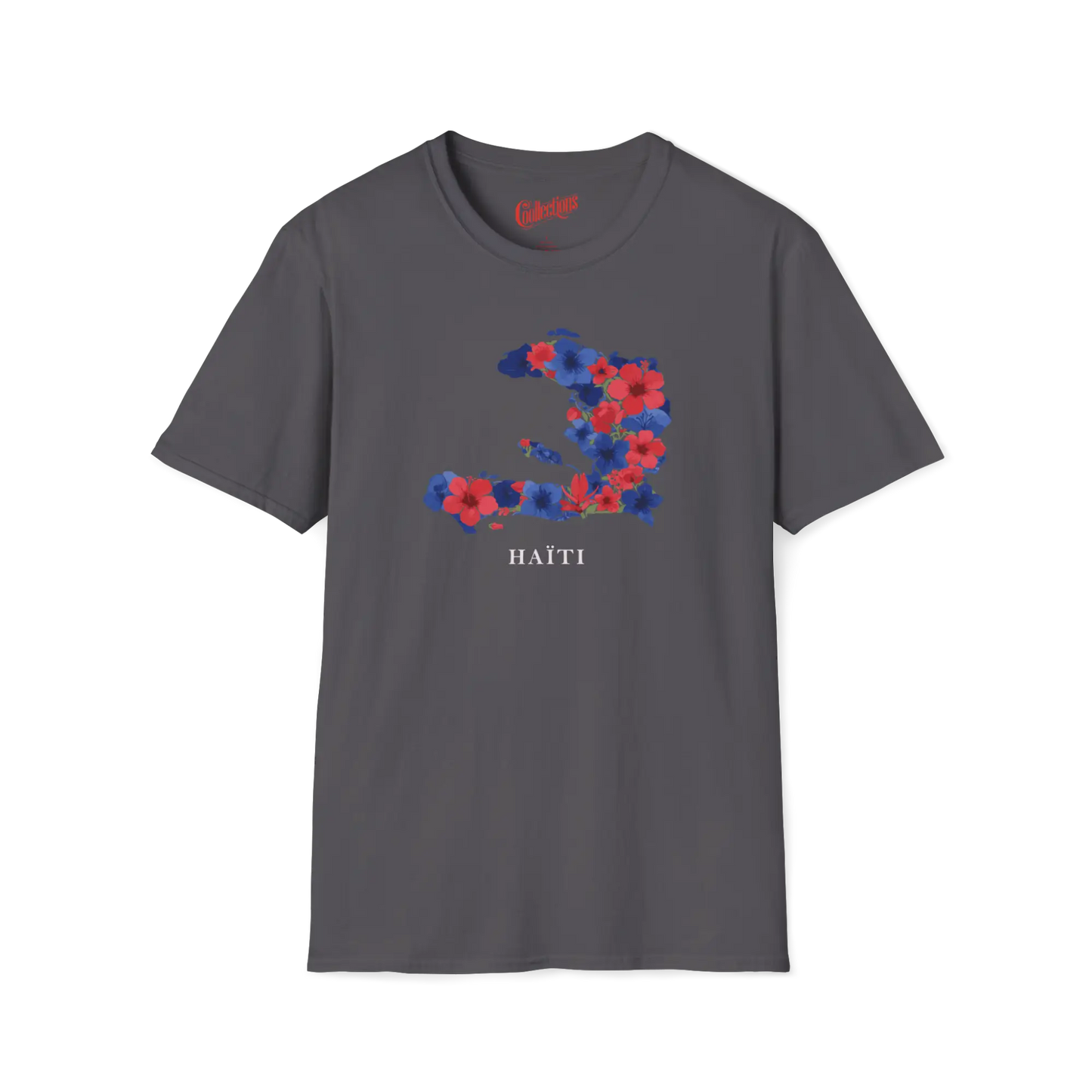 Créolofolie - T-Shirt - T-shirt – Haïti en Fleurs
