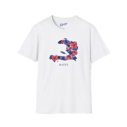 Créolofolie - T-Shirt - T-shirt – Haïti en Fleurs