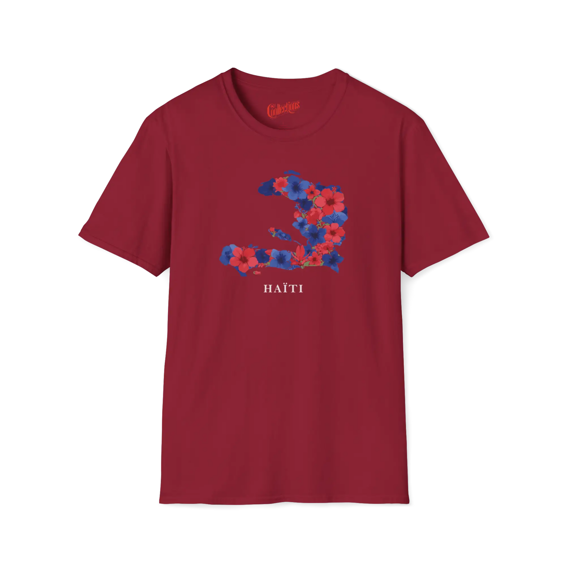 Créolofolie - T-Shirt - T-shirt – Haïti en Fleurs