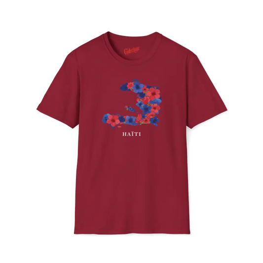 Créolofolie - T-Shirt - T-shirt – Haïti en Fleurs