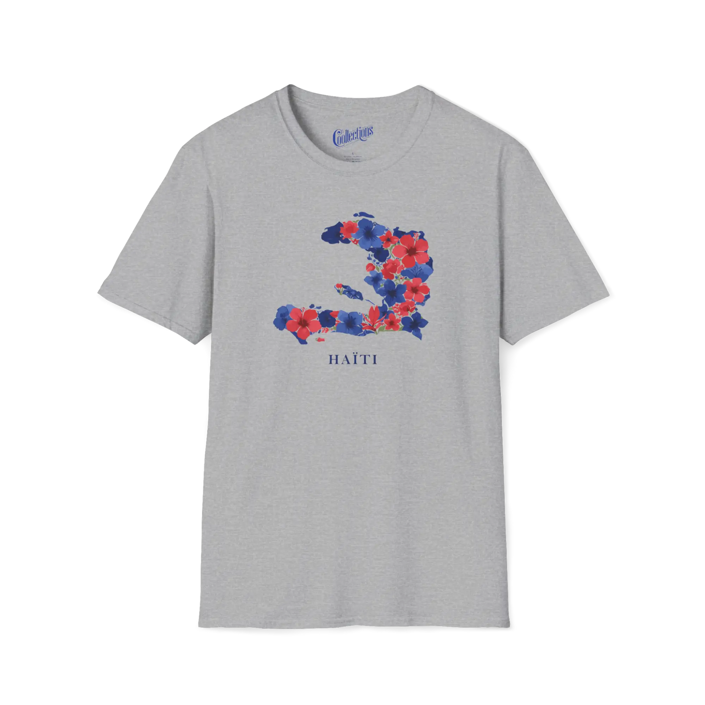 Créolofolie - T-Shirt - T-shirt – Haïti en Fleurs
