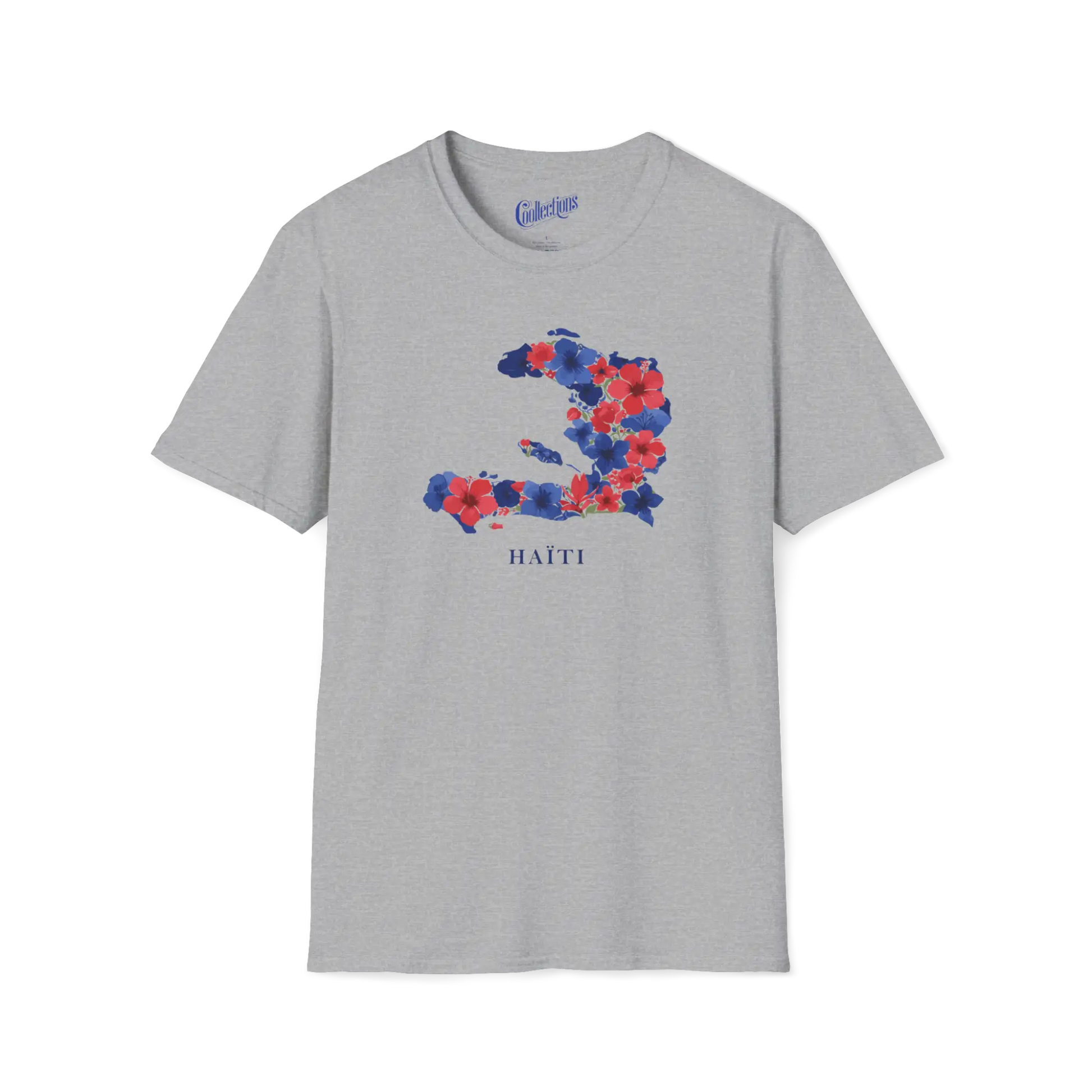 Créolofolie - T-Shirt - T-shirt – Haïti en Fleurs